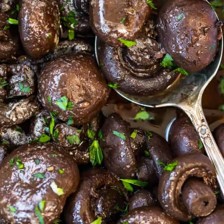 Burgundy Mushrooms Recipe The Cookie Rookie®