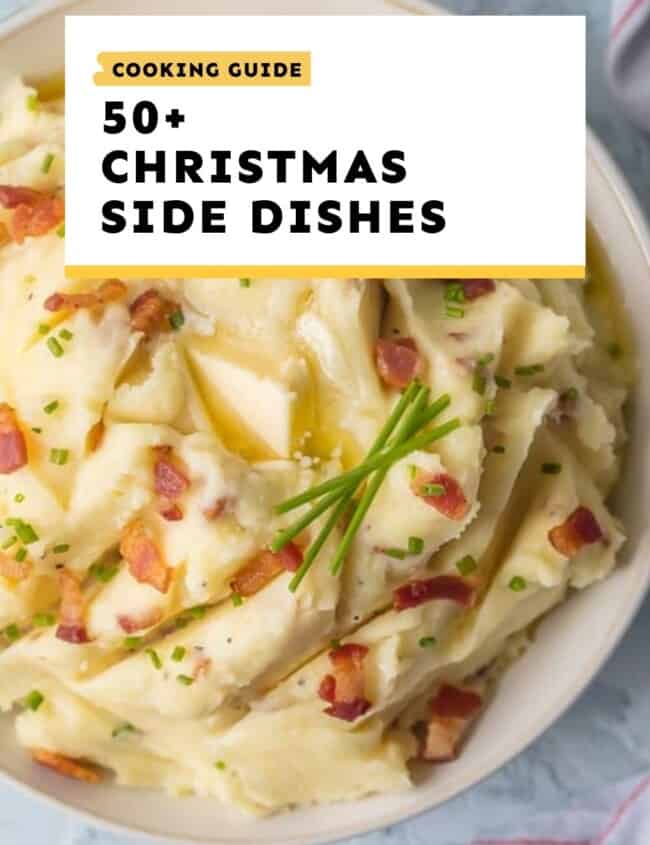 christmas side dishes guide