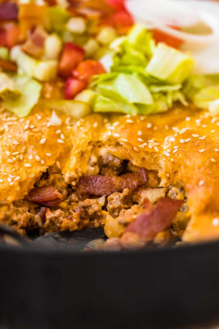 Cozy Bacon Cheeseburger Pot Pie Recipe The Cookie Rookie®