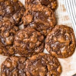 chocolate fudgy brownie cookies