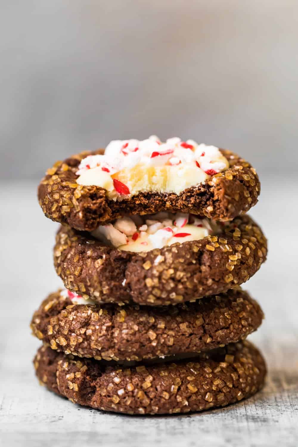 Chocolate Thumbprint Cookies  Salted Caramel or White Chocolate Peppermint  Recipe - 19