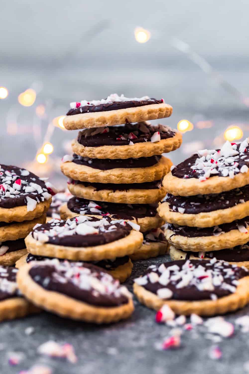 a big batch of milano cookies