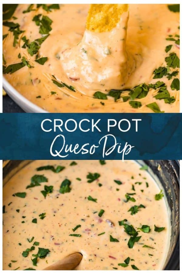 Crock Pot Queso Cheese Dip Recipe The Cookie Rookie® (VIDEO)
