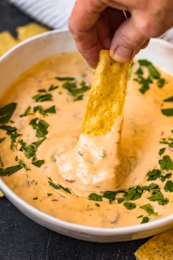 Crock Pot Queso Cheese Dip Recipe The Cookie Rookie® (VIDEO)