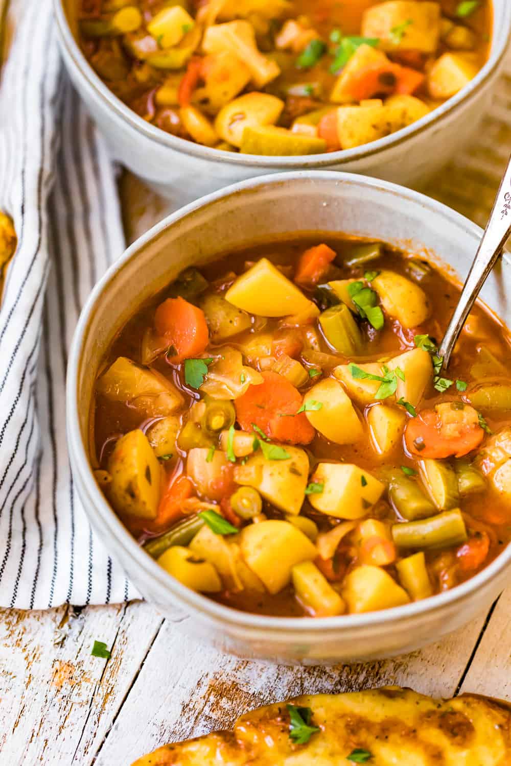 Hearty Vegetable Soup Recipe - The Cookie Rookie®