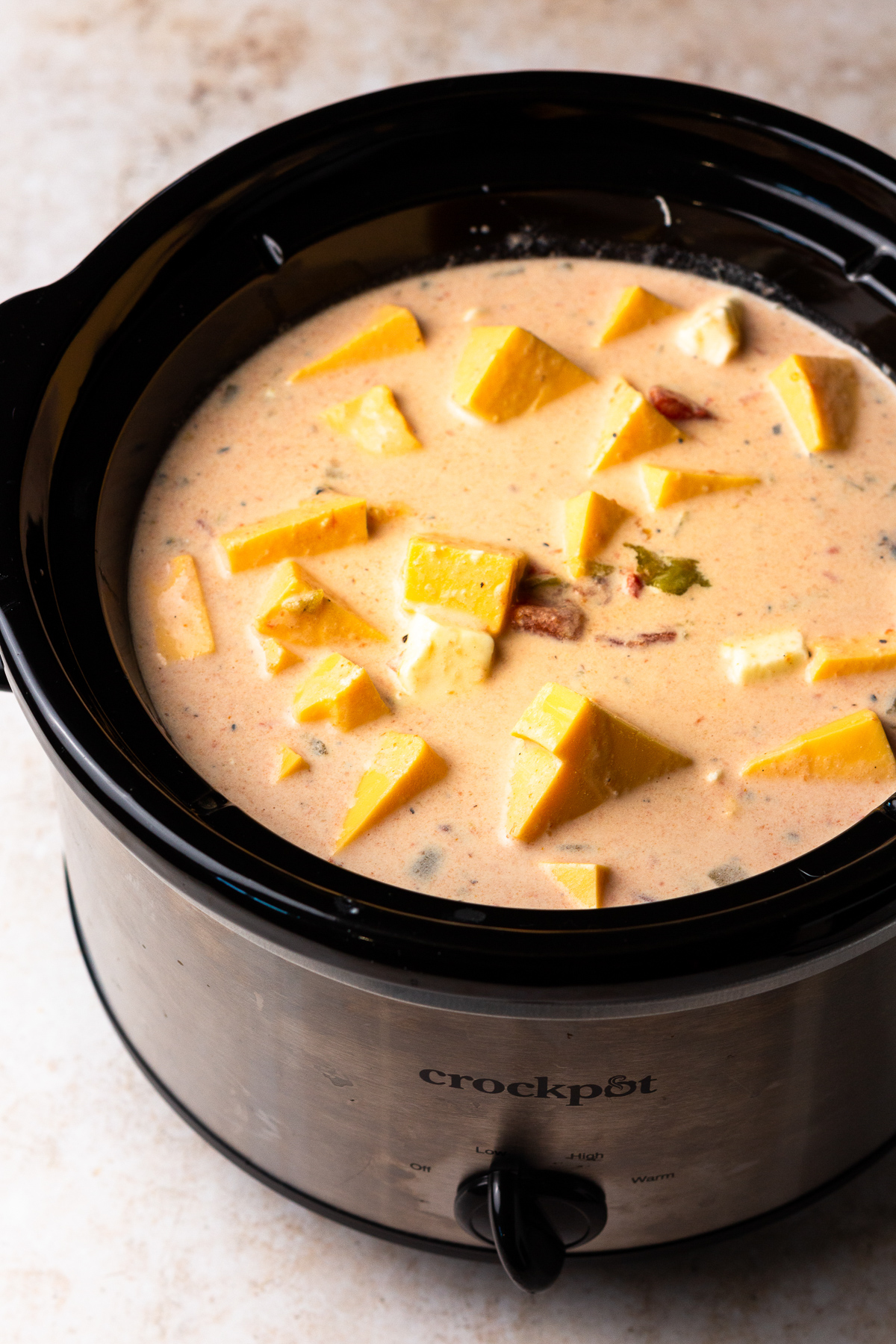 Crockpot Queso Dip - Easy Healthy Recipes
