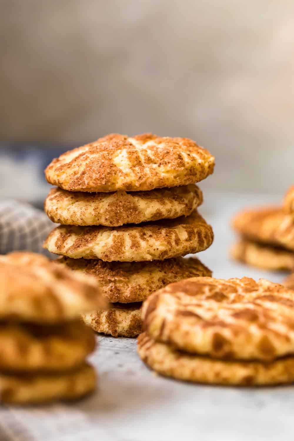 Baked cookies ready to eat