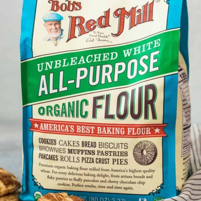 Organic all-purpose flour ideal for Snickerdoodle Recipe.