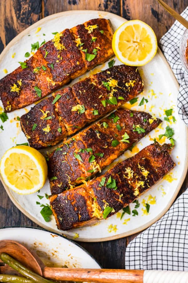 Blackened Salmon Recipe The Cookie Rookie® (HOW TO VIDEO)