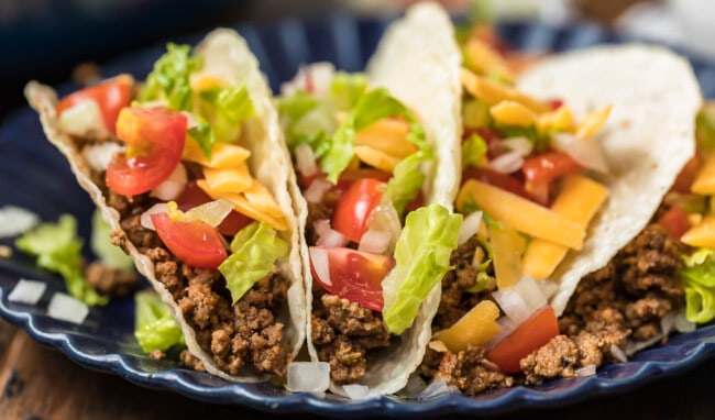 slow cooker beef tacos