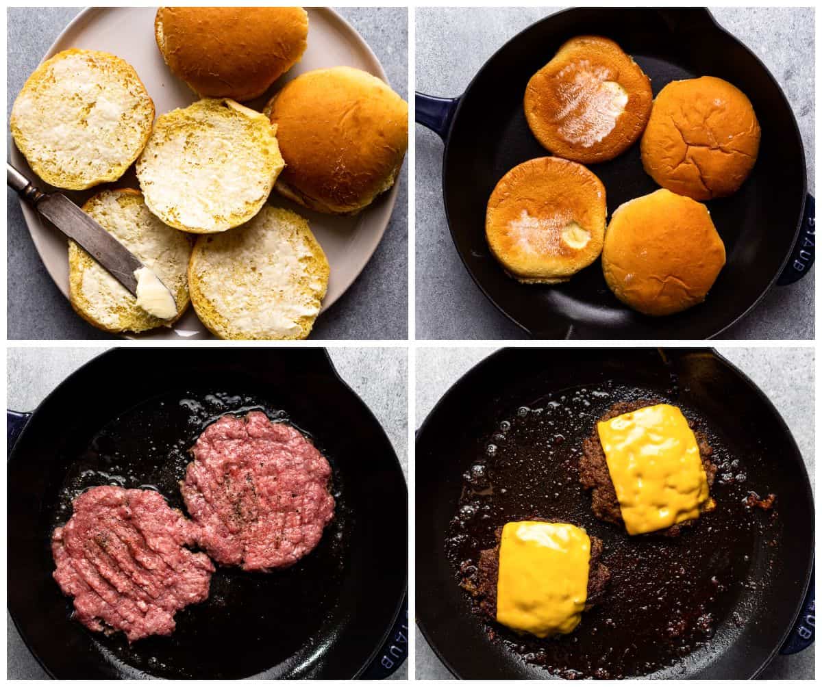 Sheet Pan Smashburgers • so easy!