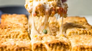 Easy Chicken Pot Pie Recipe with Biscuit Topping