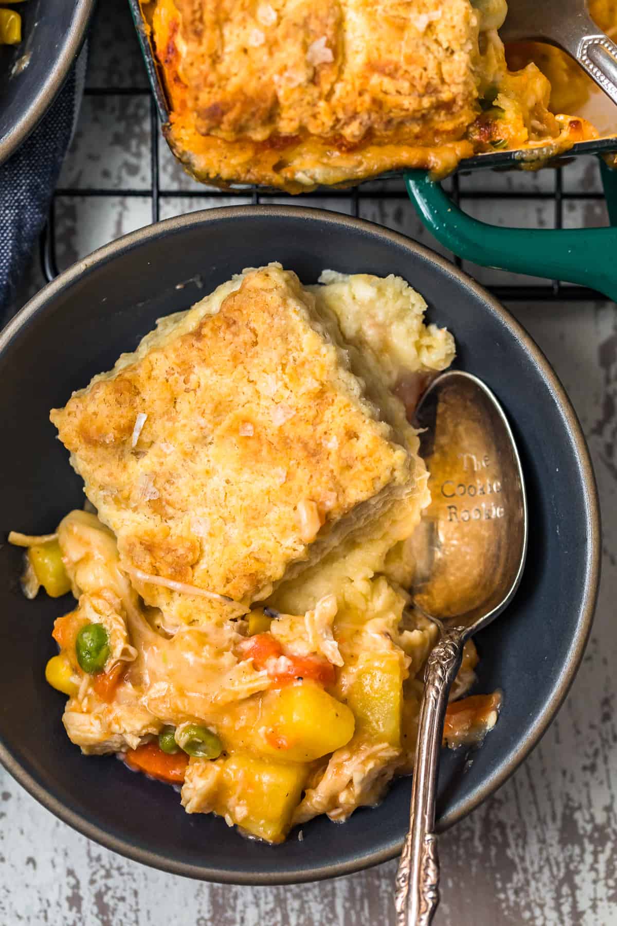 easy chicken pot pie recipe on dish