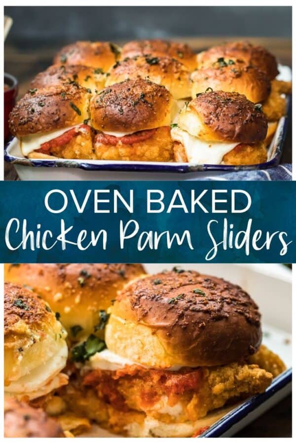 chicken parmesan sliders pinterest image