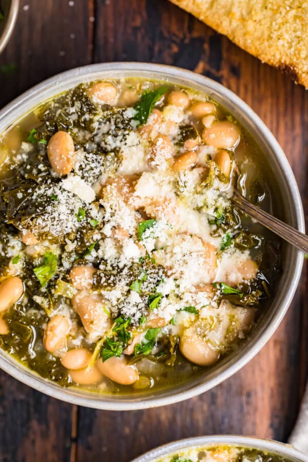 Parmesan and White Bean Soup Recipe The Cookie Rookie®