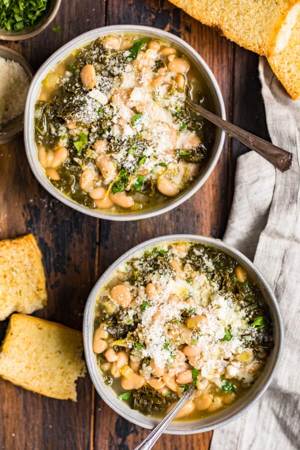 Parmesan and White Bean Soup Recipe The Cookie Rookie®