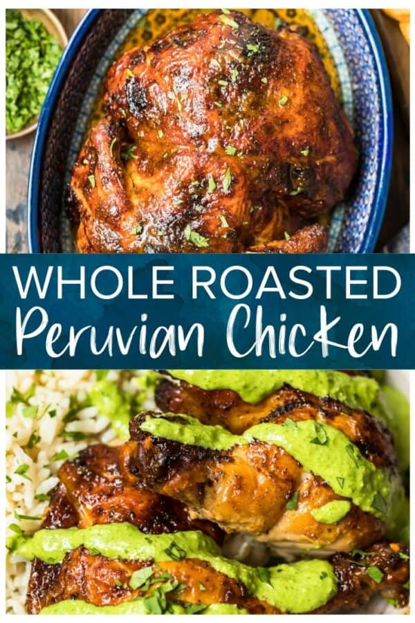 peruvian chicken pinterest collage