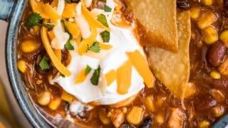 Chicken Taco Soup (Pantry Staples)