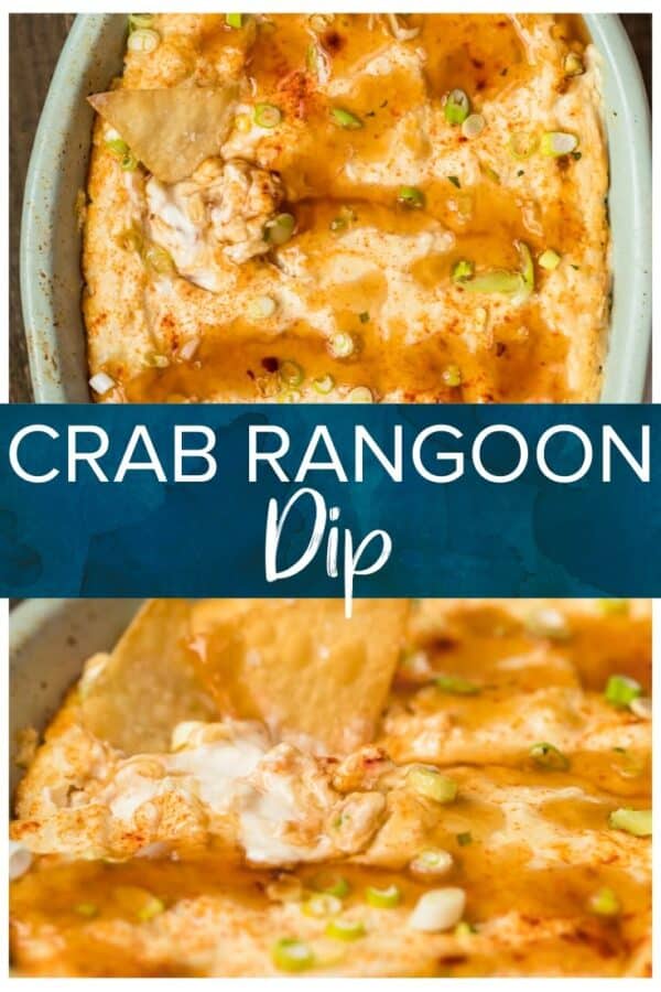 crab rangoon dip pinterest image