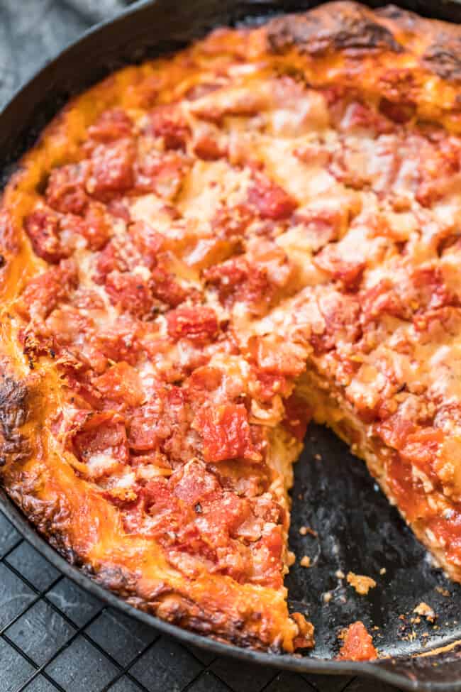 Chicago Deep Dish Pizza (How to Make Deep Dish at Home)