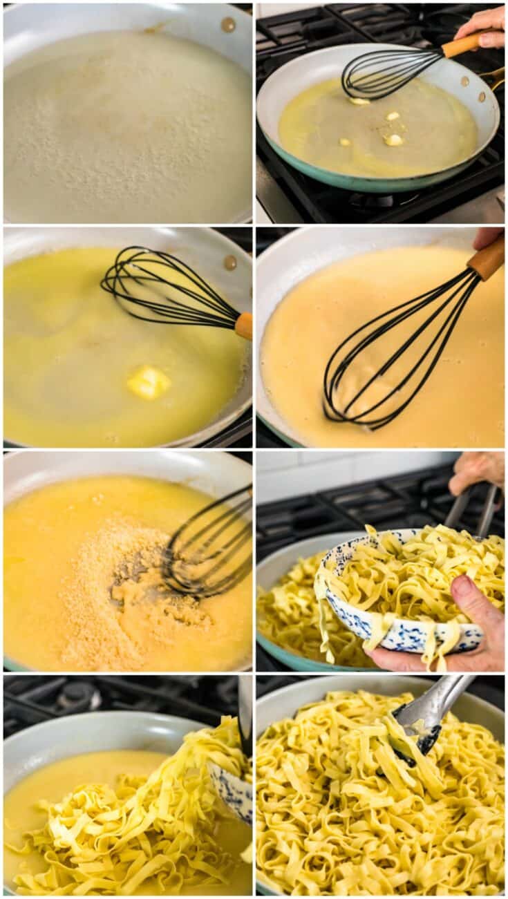 Easy Chicken Fettuccine Alfredo (No Cream!) The Cookie Rookie®