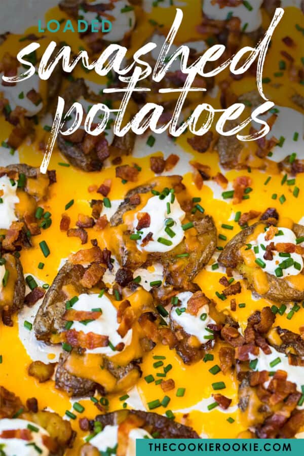 loaded smashed potatoes pinterest image