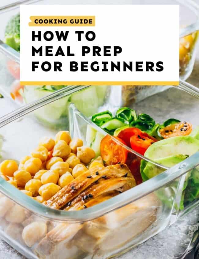 meal prep for beginners