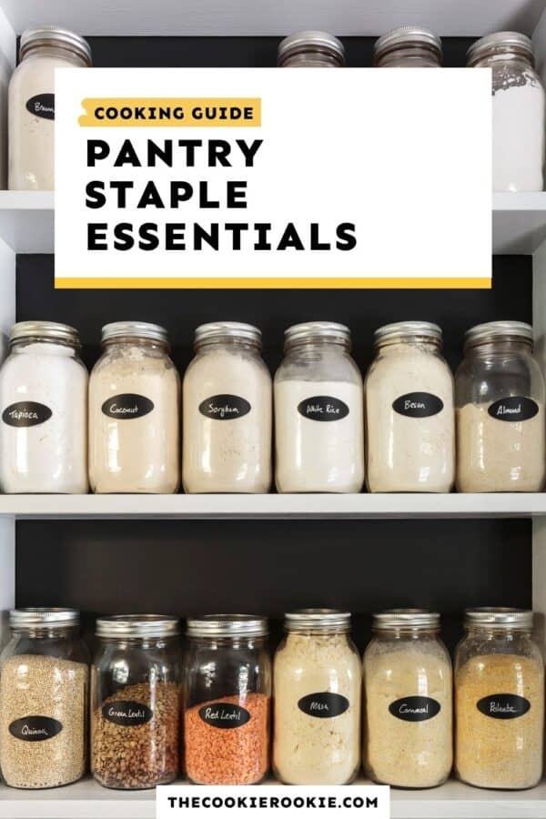 pantry staple essentials