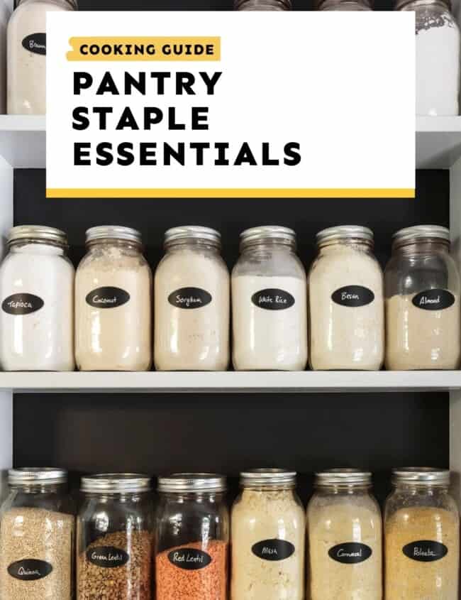 pantry staple essentials