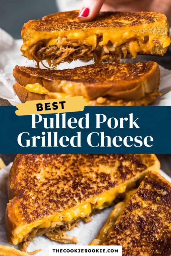 pulled pork grilled cheese pinterest