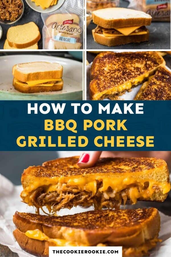pulled pork grilled cheese pinterest