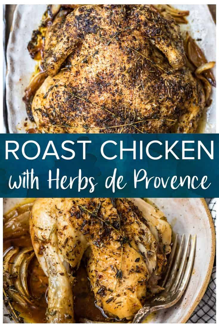 Whole Roast Chicken with Herbs de Provence Recipe The Cookie Rookie®