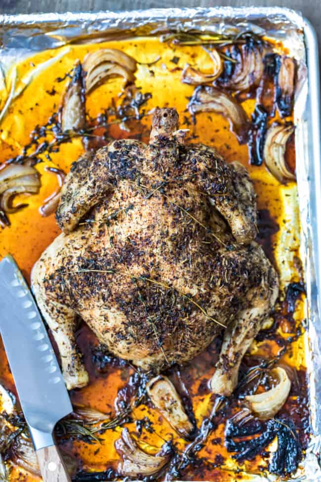 Whole Roast Chicken with Herbs de Provence Recipe The Cookie Rookie®