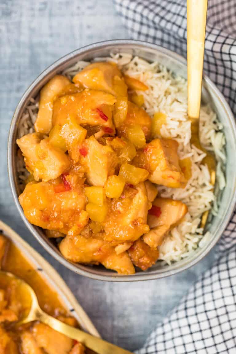 CrockPot Sweet and Sour Chicken (4 Ingredient Meal) The Cookie Rookie®