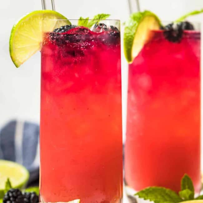 blackberry palomas on a table