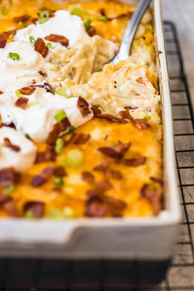 Loaded Hash Brown Potato Casserole Recipe The Cookie Rookie??
