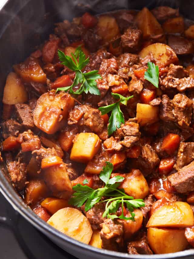 Dutch Oven Beef Stew The Cookie Rookie®