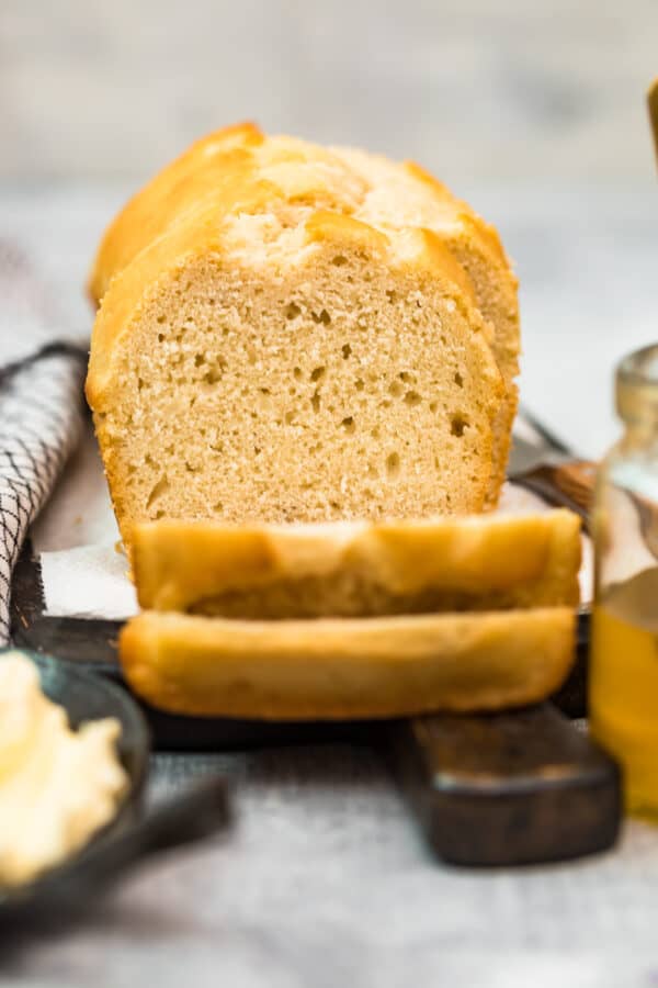 Easy Beer Bread sliced