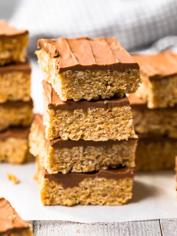 stack of 4 scotcheroo bars