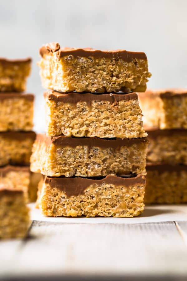 stacked cereal bars