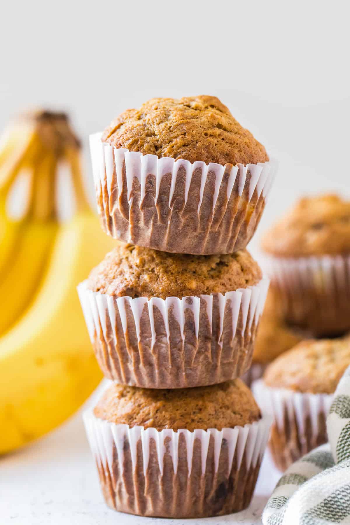 Banana Muffins (Best Recipe) The Cookie Rookie®