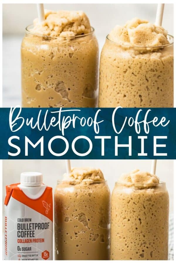 bulletproof coffee smoothie.