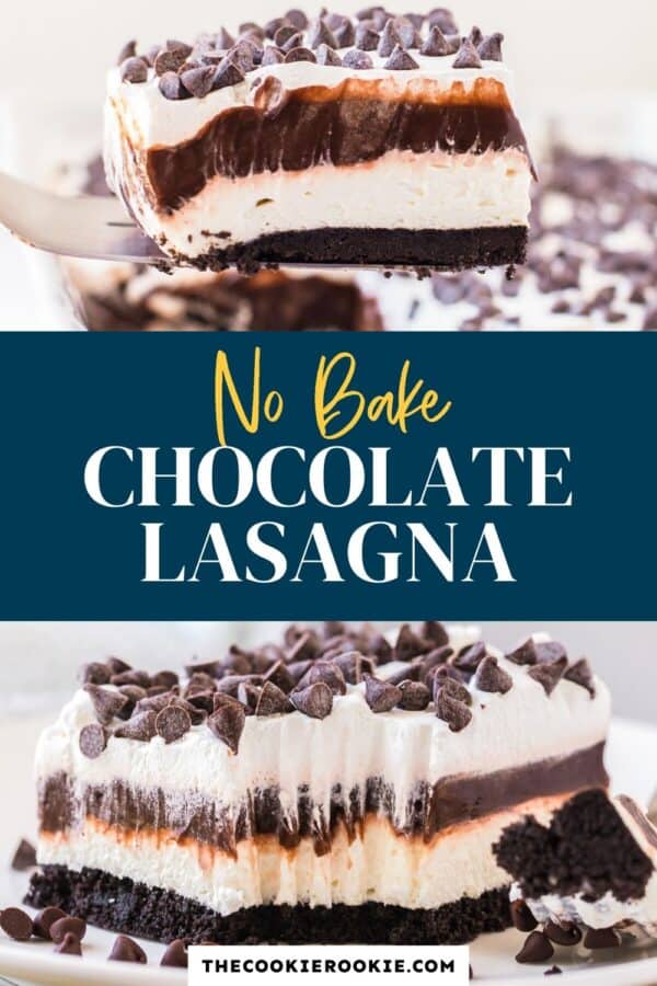 chocolate lasagna pinterest