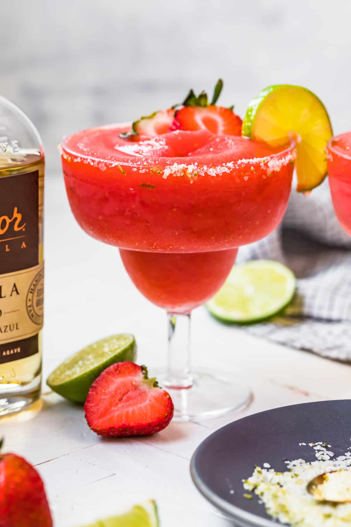 Frozen Strawberry Margarita Recipe The Cookie Rookie®