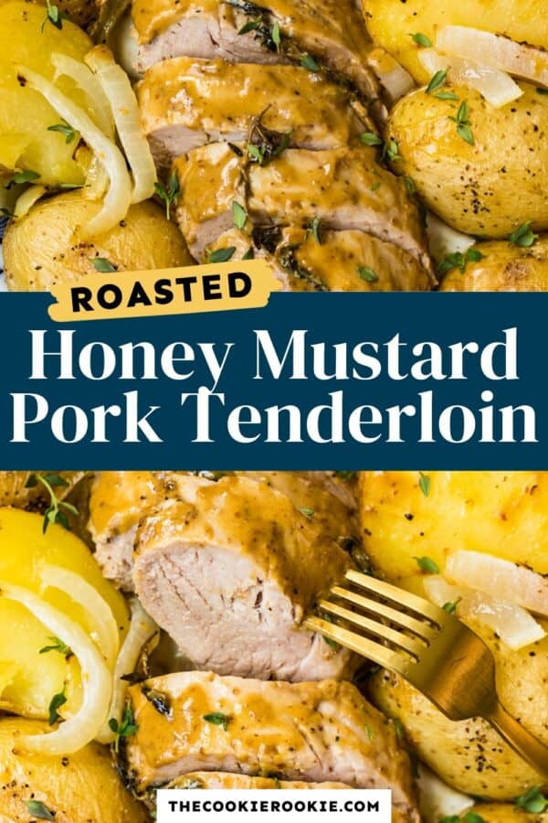 honey mustard pork tenderloin pinterest