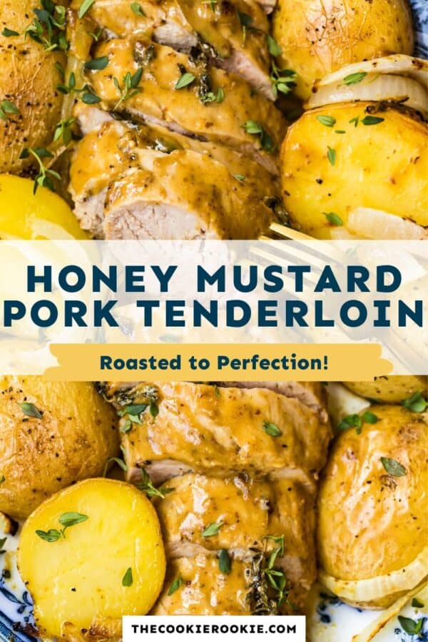 honey mustard pork tenderloin pinterest