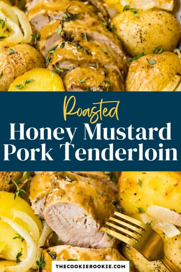 honey mustard pork tenderloin pinterest