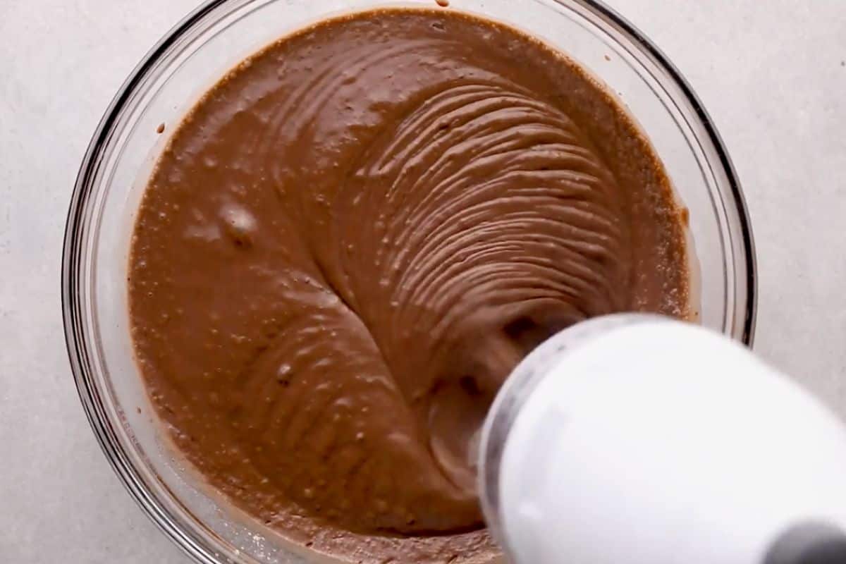 prepare the chocolate pudding