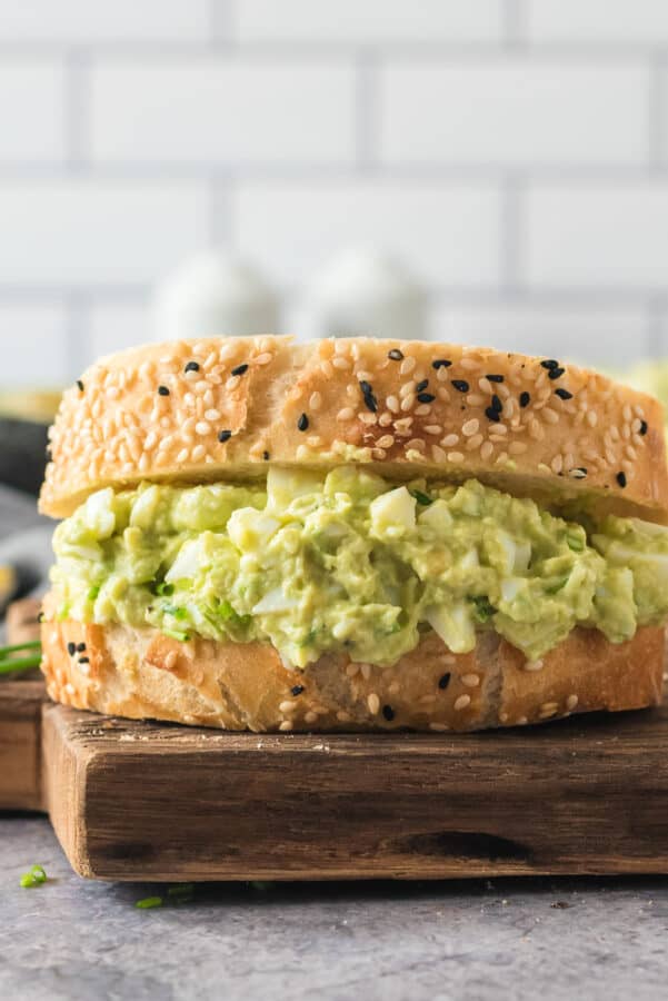 avocado egg salad sandwich