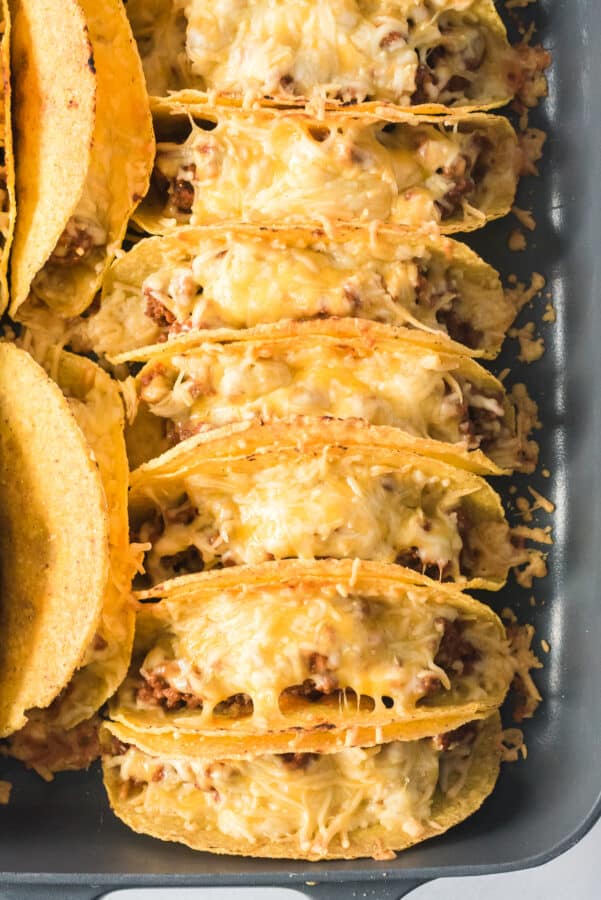 Baked Ground Beef Taco Recipe - The Cookie Rookie®